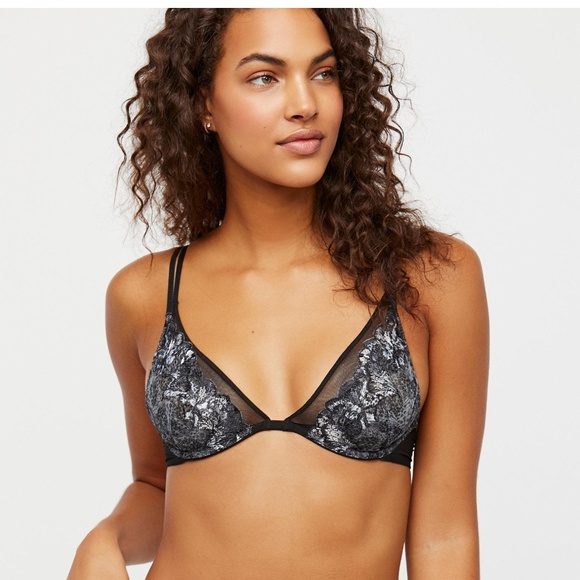 NWT Free People Intimately FP Raina Lace Bra 34D - Picture 4 of 7